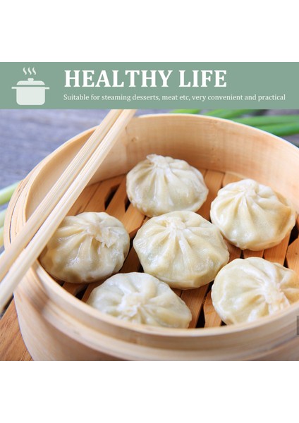 16.5X16.5X11CM Stili Bambu Buharda Sebzeli Sepet Kapaklı Mutfak Pişirme Aracı (Yurt Dışından) fiyatları