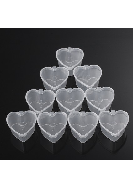 No.2 Tarzı Tek Kullanımlık Plastik Paketleme Sos Kupası Kaplar Gıda Kutusu Kapaklı Boya Paleti (Yurt Dışından)