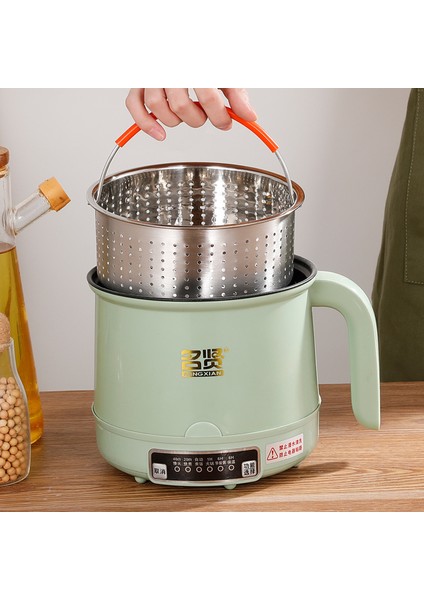 6000ML Tarzı Paslanmaz Çelik Buhar Tenceresi Aksesuarları ile Silikonlu Sebze Sepeti - Instant Pot Mutfak Süzgeci (Yurt Dışından)