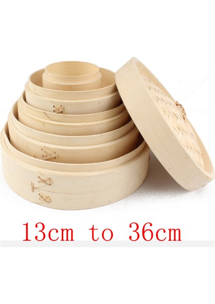 13CM 3 Katlı 1 Kapak Stili Bir Kafes Veya Kapak Yemek Bambu Buharlı Balık Pilav Sebze Atıştırmalık Sepeti Seti Mutfak Pişirme Araçları Mantı Buharlı Tencere Buhar Potu (Yurt Dışından) fiyatları