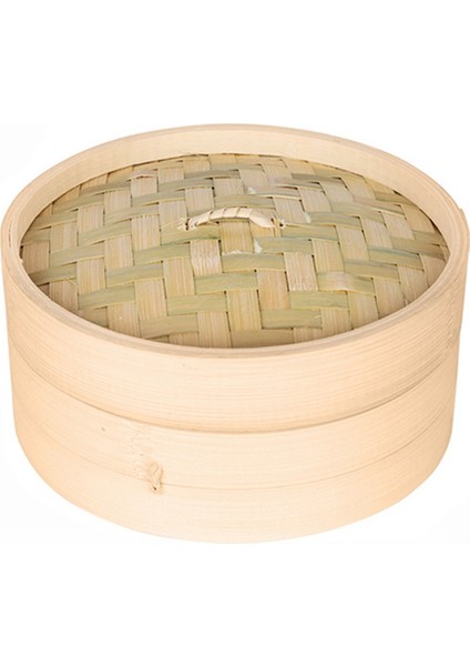 10CM Tarzı Buharda Çin Mantısı Bambu Buharlığı Kapaklı Dimsum Buharlığı Balık Pilav Sebze Sepeti Mutfak Pişirme Araçları (Yurt Dışından) modelleri