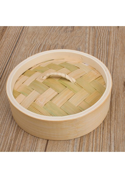 15CM Tarzı 15CM Bambu Buharlı Balık Pilav Sebze Atıştırmalık Sepet Seti Mutfak Pişirme Araçları Kafes ve Kafes Kapağı Pişirme Tencere Seti Pişirme (Yurt Dışından) modelleri