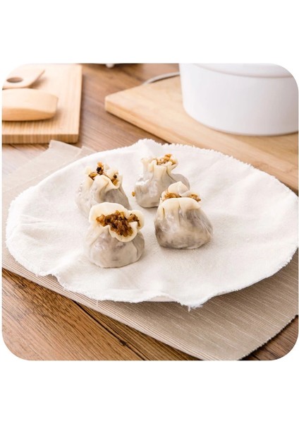 50CM 1 Adet Stil Yapışmaz Buharlı Mat Pad Sınıfı Filtre Gaze Çekmece Buharlı Mat Pişirme Aksesuarları Mutfak Dim Sum Araçları (Yurt Dışından) fırsatları