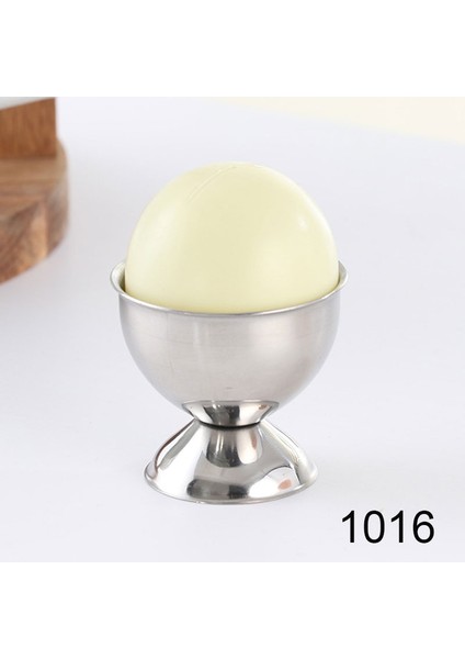 NO.1016 Tarzı Yumurta Kupası Yumurta Tepsisi Paslanmaz Çelik Haşlanmış Yumurta Kupası Tutucu Standı Bulaşık Makinesinde Yıkanabilir Vge (Yurt Dışından)