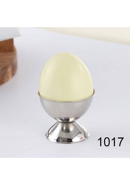 NO.1016 Tarzı Yumurta Kupası Yumurta Tepsisi Paslanmaz Çelik Haşlanmış Yumurta Kupası Tutucu Standı Bulaşık Makinesinde Yıkanabilir Vge (Yurt Dışından)