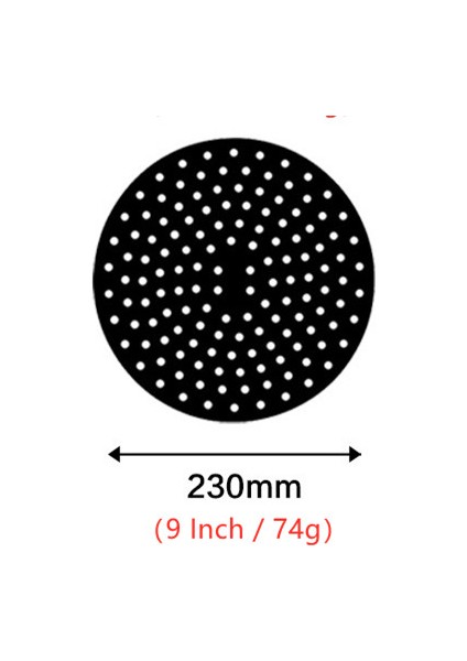 Yuvarlak 9ınch Siyah Stil Yuvarlak Kare Silikon Hava Fritözü Lider Yapışmaz Fırın Mat Hamur Işleri Aksesuarı Yeniden Kullanılabilir Fırın Tepsisi Yağ Matları Kek Izgara Tabak - (Yurt Dışından)