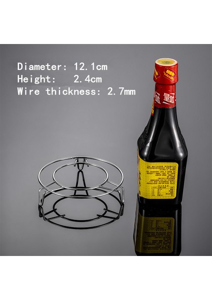 12.1xy2.4cm Stili Kalın Paslanmaz Çelik Buharlı Gıda Mutfak Tencere Buharlı Rafı Takımı Pişirme Buhar Standı Mutfak Isıtma Malzemeleri (Yurt Dışından)