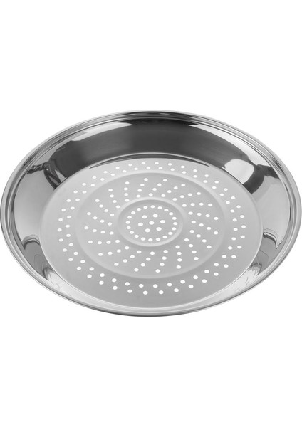 34CM Wok Stili Için 1 Adet Paslanmaz Çelik Delikli Buharda Pişirme Tepsisi Kalın Buharlı Tabak Yemek Tenceresi cm Wok Için (Yurt Dışından)