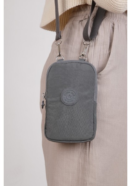 M 226 Mega Bag Krinkıl Kumaş Küçük Omuz Çantası, Telefonluk