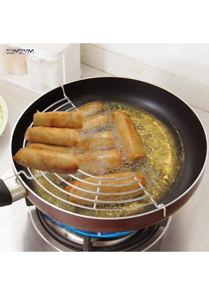 Daha Büyük Stil Yarım Daire Paslanmaz Çelik Buhar Rafı Tencere Tutucu Raflama Yalıtım Buhar Tepsisi Lekeli Yağ Rafı Pişirme Aracı (Yurt Dışından) fiyatları