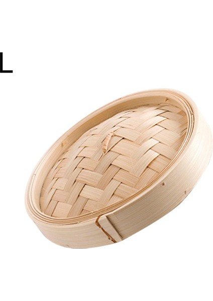 23 cm Kapak Stili Çin Bambu Buharlı Steamer Buharlı Ekmek Dim Sum Pirinç Ev Mutfak Taro Mantısı Steamer Rafı Buhar Tepsi Pişirme Kapları Kapak ile (Yurt Dışından)