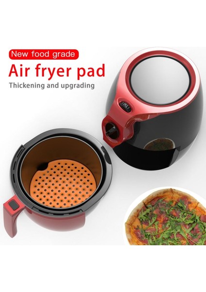 No.1 Tarzı 1 Adet Hava Fritözü Liner Airfryer Mat Kalınlaşmış Gıda Sınıfı Yapışmaz Silikon Sepet 7.5 ~ 9 Inç Hava Fritözleri Buharlı Pişiriciler Aksesuarları (Yurt Dışından) fiyatları