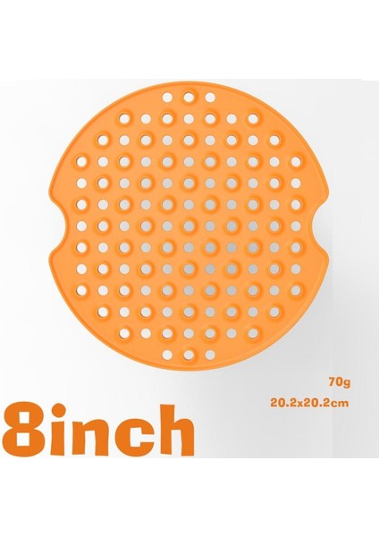 No.5 Tarzı Yeniden Kullanılabilir Hava Fritözü Liner Pedler Gıda Sınıfı Buharlı Pişiriciler Yapışmaz Silikon Fritöz Matları Mutfak Aksesuarları (Yurt Dışından)