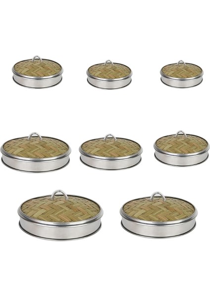 8 Buharlı Pişirici Tarzı Bambu Yemek Buharı ile Paslanmaz Çelik Kaplamalı Mutfak Dumplings Sepeti (Yurt Dışından) fırsatları