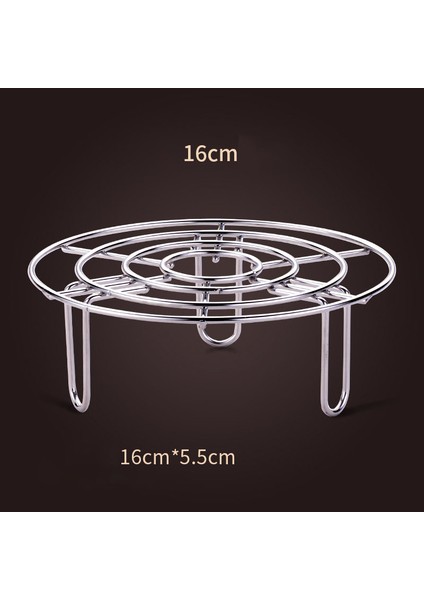 16CM Tarzı Çelik Buharlığı Rafı Eklemek Stok Tencere Tava Pişirme Tepsisi Pişirme Standı Mutfak Eşyaları Mutfak Aksesuarları (Yurt Dışından)