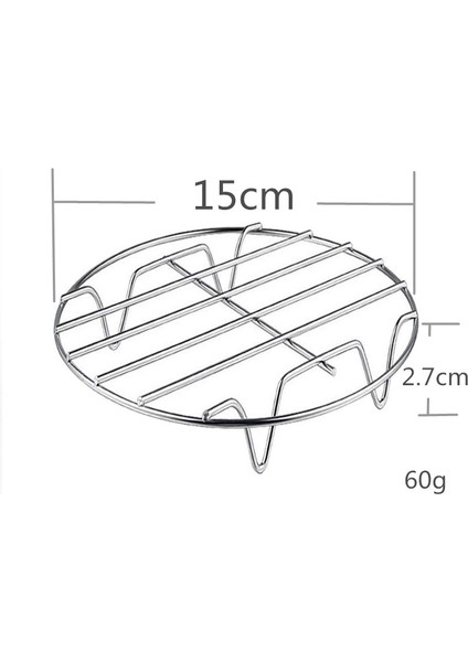 S Tarzı Paslanmaz Çelik Hava Kızartma Mutfak Buharlı Gıda Sebze Buharlı Pişirme Rafı Tencere Tava Pişirme Standı Gıda Isıtma Rafı (Yurt Dışından)