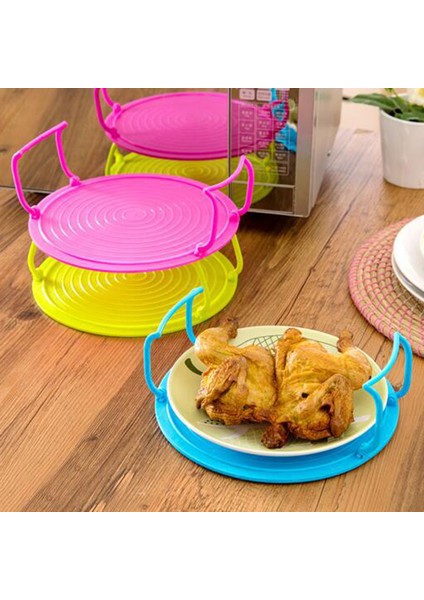 Yeşil Stil Yeni 4ü 1 Arada Mikrodalga Plastik Stand Raf Mini Isıtma Yemek Tepsisi Soğutma Rafı Çok Fonksiyonlu Katmanlı Buharlı Raf Mutfak Aracı - Türkçe (Yurt Dışından) fırsatları