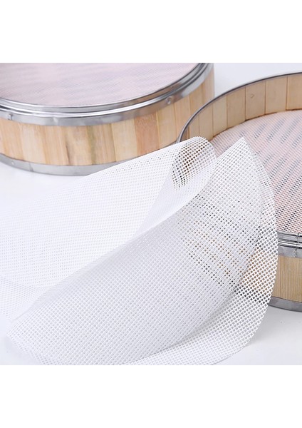 20CM Tarzı 1 Adet Yapışmaz Buhar Mat Dim Sum Aracı Gıda Sınıfı Silikon Mutfak Buharlı Tabak Altı Mat Pişirme Aksesuarları Ekolojik Dostu Pişirme Ekipmanı (Yurt Dışından)