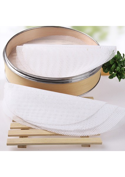 20CM Tarzı 1 Adet Yapışmaz Buhar Mat Dim Sum Aracı Gıda Sınıfı Silikon Mutfak Buharlı Tabak Altı Mat Pişirme Aksesuarları Ekolojik Dostu Pişirme Ekipmanı (Yurt Dışından)