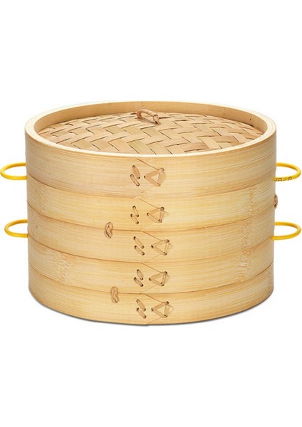 20CM Takım Stili Çin Mantısı Bambu Buharlı Pişirici Kapaklı Dimsum Saplı Mutfak Aracı Aksesuarı Buharlı Pişirici (Yurt Dışından) indirimleri