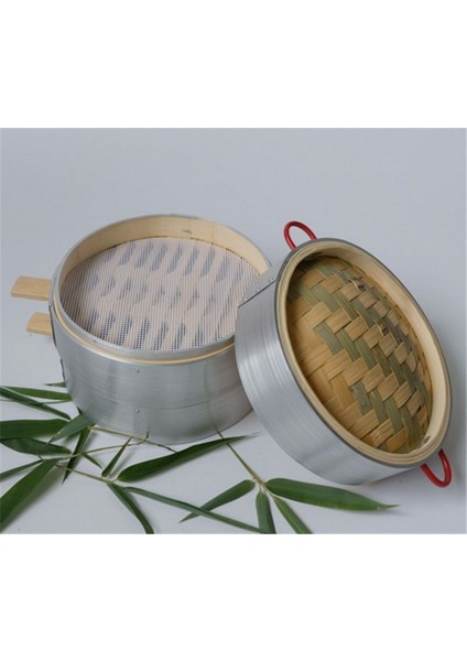 20CM 1 Vapur Stili 1 Ila 3 Kafesli Kapaklı Alüminyum Bambu Buharıtıcı Mantı Balık Sebze Atıştırmalık Sepeti Tencere Mutfak Eşyası Buharlı Pirinç Buharıtıcısı (Yurt Dışından) indirimleri