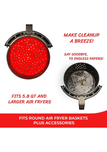 Stil D Stili Hava Fritözü Linerleri Anti-Yapışkan Ped Delikli Silikon Buhar Tenceresi Yağ Matı Fritözü Buhar Fırın Pişirme Mutfak Aracı (Yurt Dışından) indirimleri