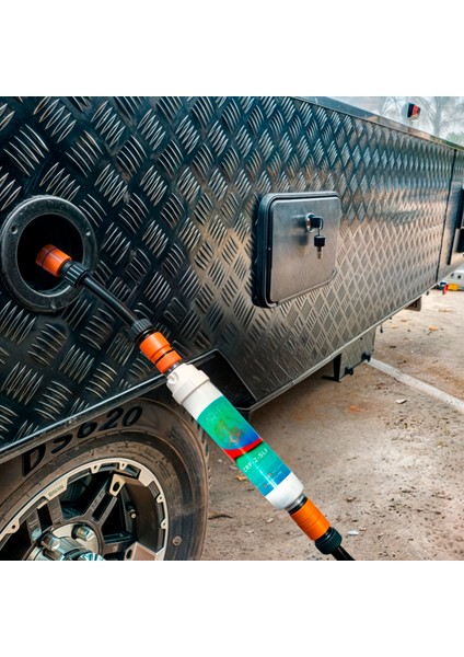 Kireç Giderici Karavan ve Tekne Su Arıtma Filtre Seti-Crf-2-Slf-St