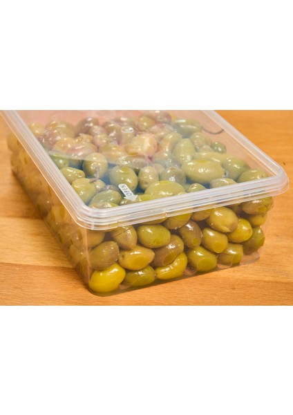 Plastik Saklama Kabı Bakliyat Yemek Kapaklı Kilitli Dondurucu 2 lt (23 x 14 x 8 cm) 10 Adet