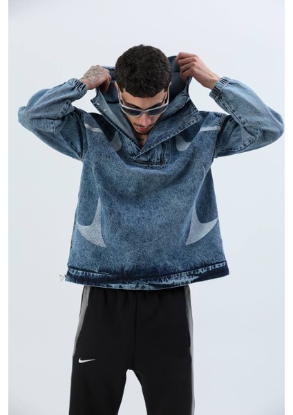 Oversize Unisex Kot Sweatshirt
