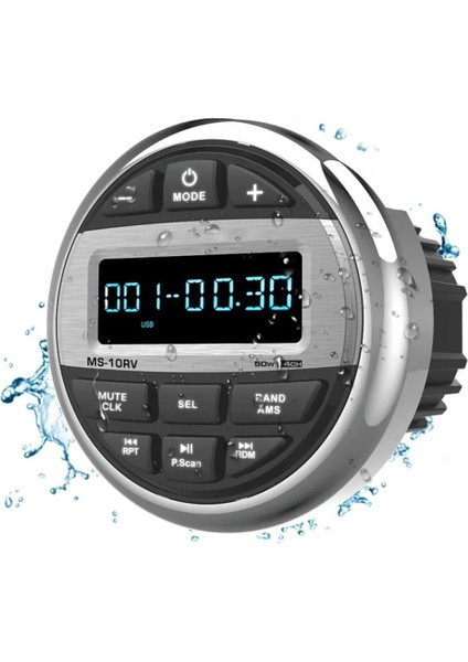 Barka MS-10RV USB Girişli Bluetoothlu Marine Teyp