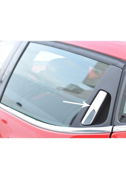 Renault Clio 4 HB Krom Kapı Kolu 4 Kapı 2012-2019 arası Paslanmaz Çelik