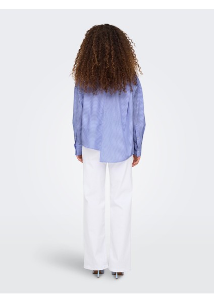 Kadın Regular Fit Düşük Omuz Gömlek - 15343842 fırsatları