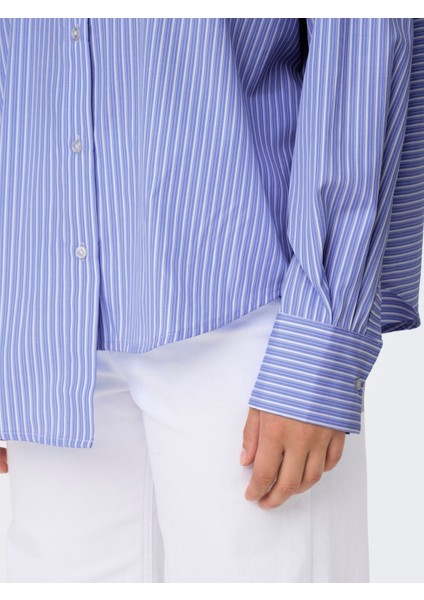 Kadın Regular Fit Düşük Omuz Gömlek - 15343842 modelleri