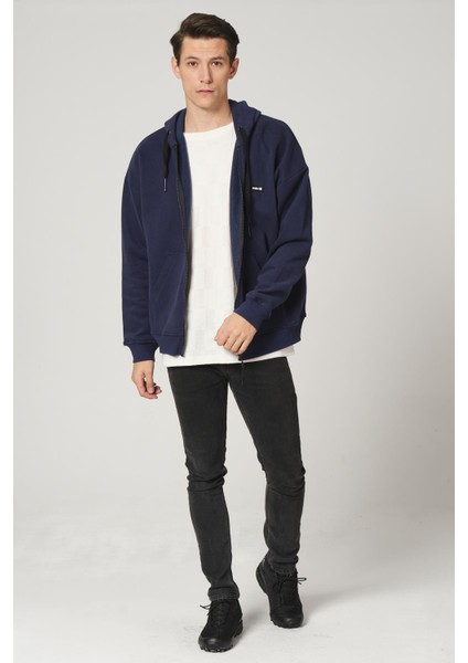 Alexandergardı Fermuarlı Kapüşonlu Sweatshirt (UN-501403)
