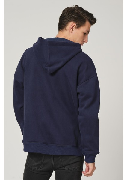 Alexandergardı Fermuarlı Kapüşonlu Sweatshirt (UN-501403)