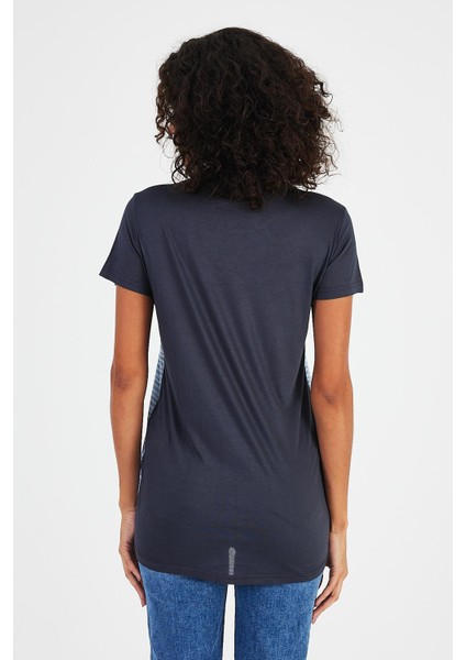 Çizgili Regular Fit T-Shirt B20-130515