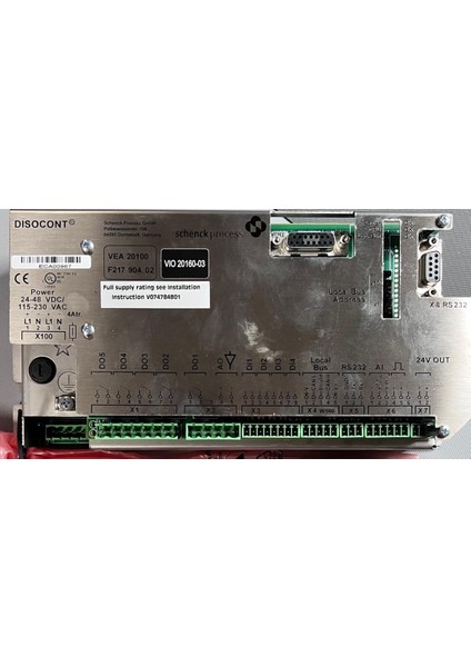 Process Dısocont Vea 20100 Cobtrol Idıiator System Vıo 20160-03