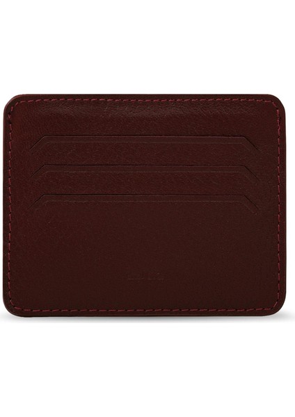 Erkek Hakiki (Gerçek) Deri Kartlık Floater Desen Bordo 114506 fiyatları