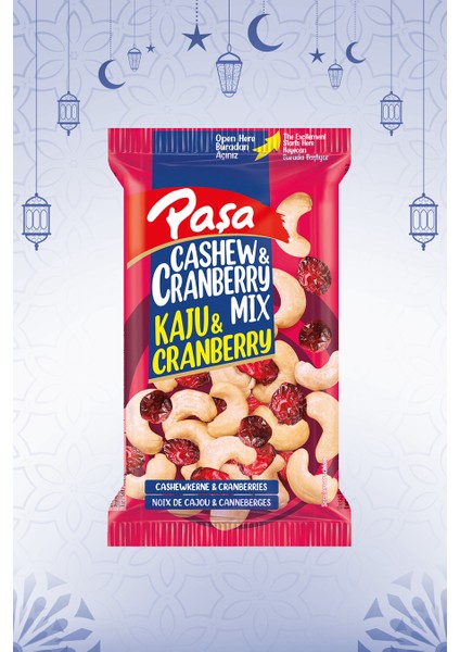 Çiğ Kaju & Turna Yemişi 40 gr (Toptan 120 Adet)
