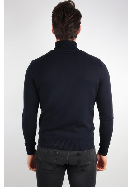 Balıkçı Yaka Regular Fit Casual Kazak Yeni Sezon