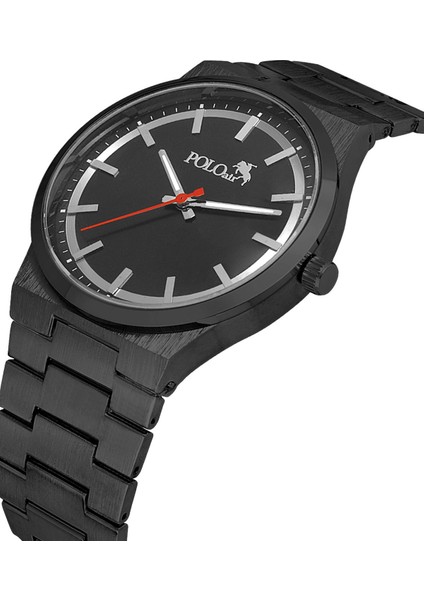 Klasik Metal Kordon Erkek Kol Saati Siyah Renk PL-0915E1X