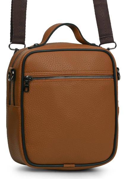Erkek Basic Portföy Çanta Floater Desen Taba 116011