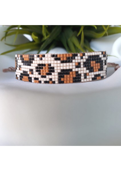 Leopar Miyuki Bileklik