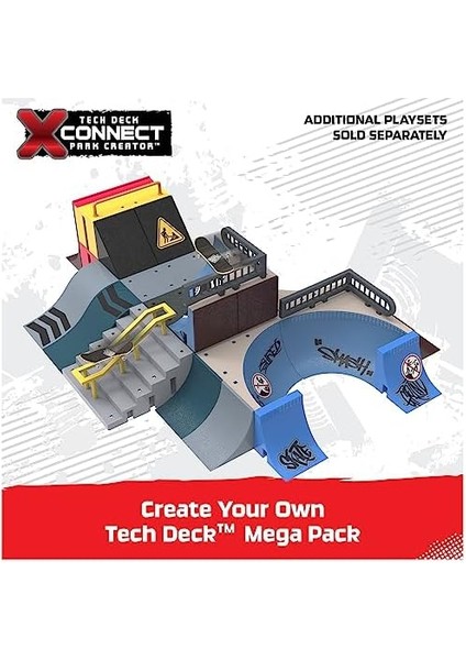 Deck Mini Finger Skate Başlangıç Seti X-Connect SK8MAFIA Green Wall Skatepark ve 1 Finger Skateboard fiyatları