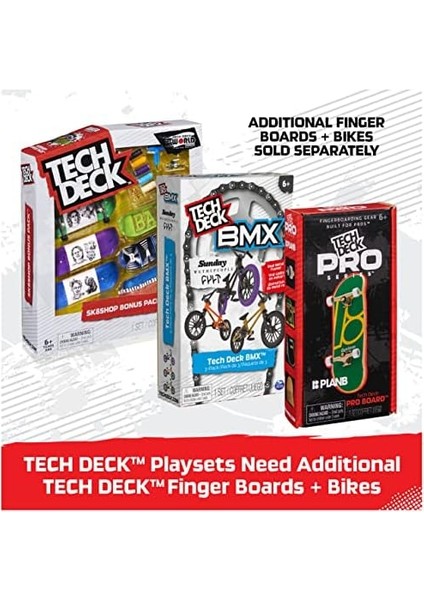 Deck Mini Finger Skate Başlangıç Seti X-Connect SK8MAFIA Green Wall Skatepark ve 1 Finger Skateboard modelleri