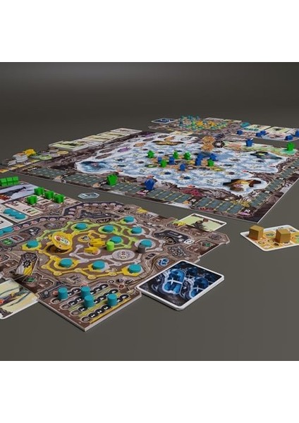 Revive Board Game | Hayatta Kalma Strateji Oyunu | Medeniyet Oyunu | Çocuklar ve Yetişkinler Için Kampanya Odaklı Macera Oyunu | 14+ Yaş | 1-4 Oyuncu | Ortalama Oyun Süresi 90-120 Dakika | Aporta