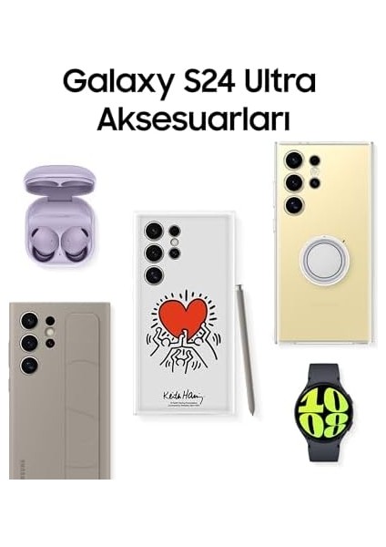 Gfc Life Store - Galaxy S24 Ultra Akıllı Cep Telefonu 12 GB RAM,256 GB Depolama,titanyum Gri (Samsung Türkiye Garantili) fırsatları