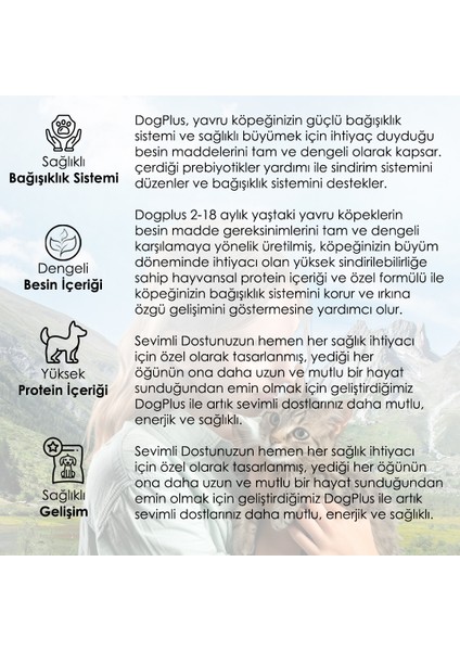 Kuzu Etli Pirinçli Yavru Köpek Maması 3 kg x 2 Adet