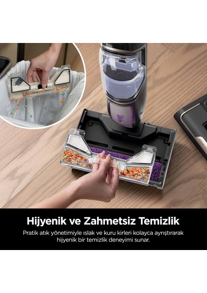 Steampickup 3-In-1 Buharlı Sert Zemin Temizleyici