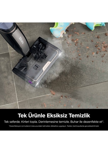 Steampickup 3-In-1 Buharlı Sert Zemin Temizleyici